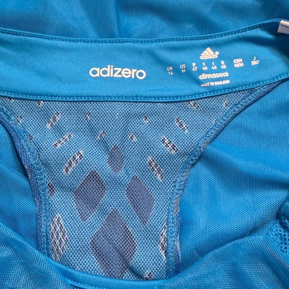 Adidas Vibrant Blue Sports Dress M (3750) - Picture 3 of 4